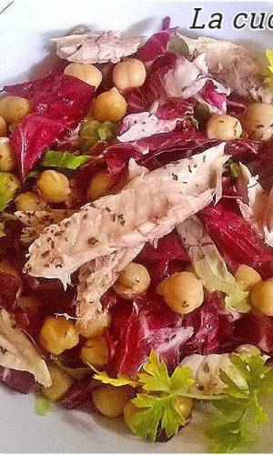 Insalata di sgombro e ceci