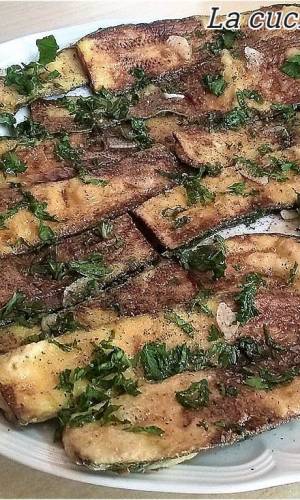 Zucchine in pastella al prezzemolo e basilico