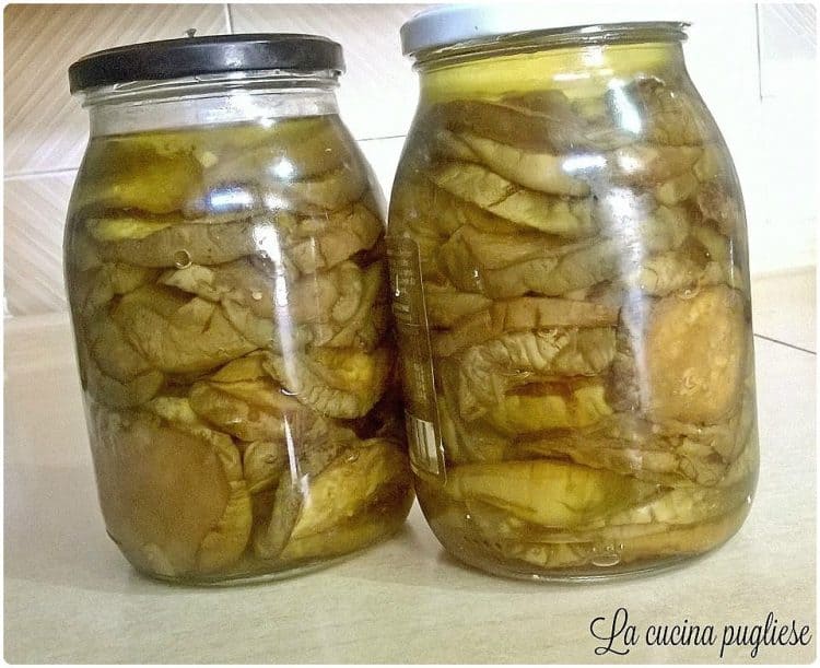 Melanzane sott'olio alla pugliese ~ La Cucina Pugliese ...