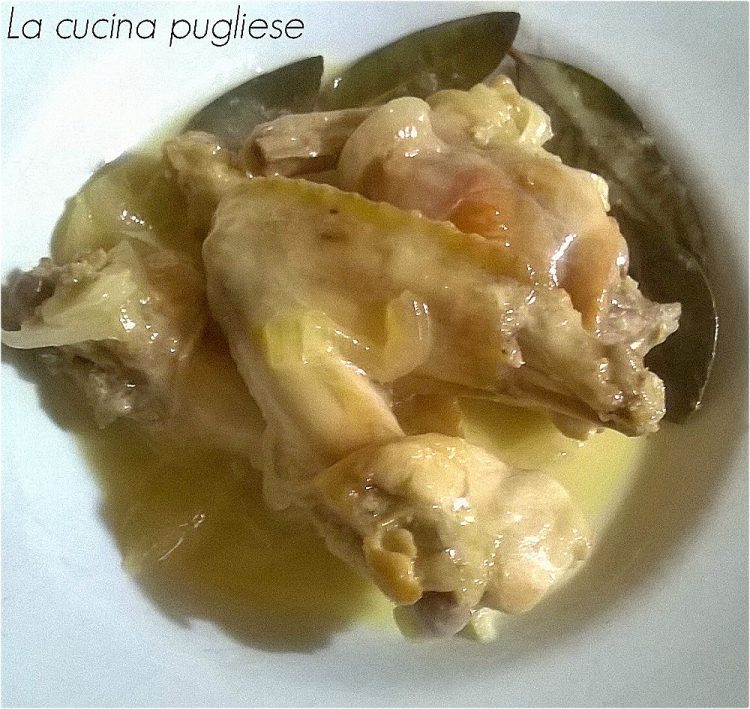 Pollo Alla Cacciatora In Bianco La Cucina Pugliese Cucina Tipica Pugliese E Non Solo