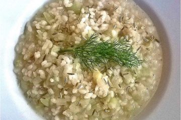 Risotto al finocchio - la cucina pugliese