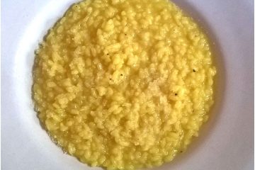 Risotto alla milanese - la cucina pugliese