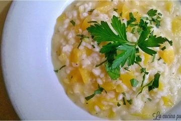 Risotto alla zucca e taleggio - la cucina pugliese