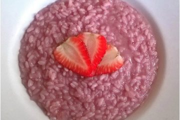 Risotto alle fragole - la cucina pugliese