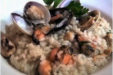 Risotto con cozze e vongole - la cucina pugliese