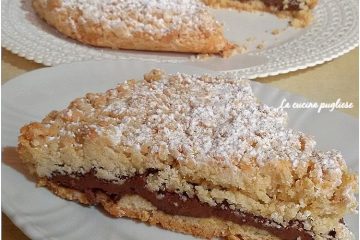 Sbriciolata alla nutella - lacucinapugliese--