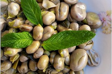 Fave stufate alla menta - semplici e veloci da preparare