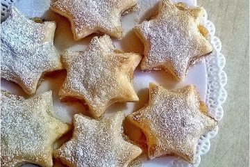 Stelle di pasta sfoglia - la cucina pugliese