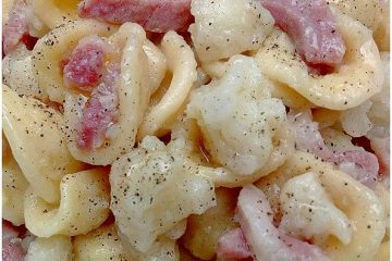 Orecchiette con pancetta e cavolfiore - la cucina pugliese