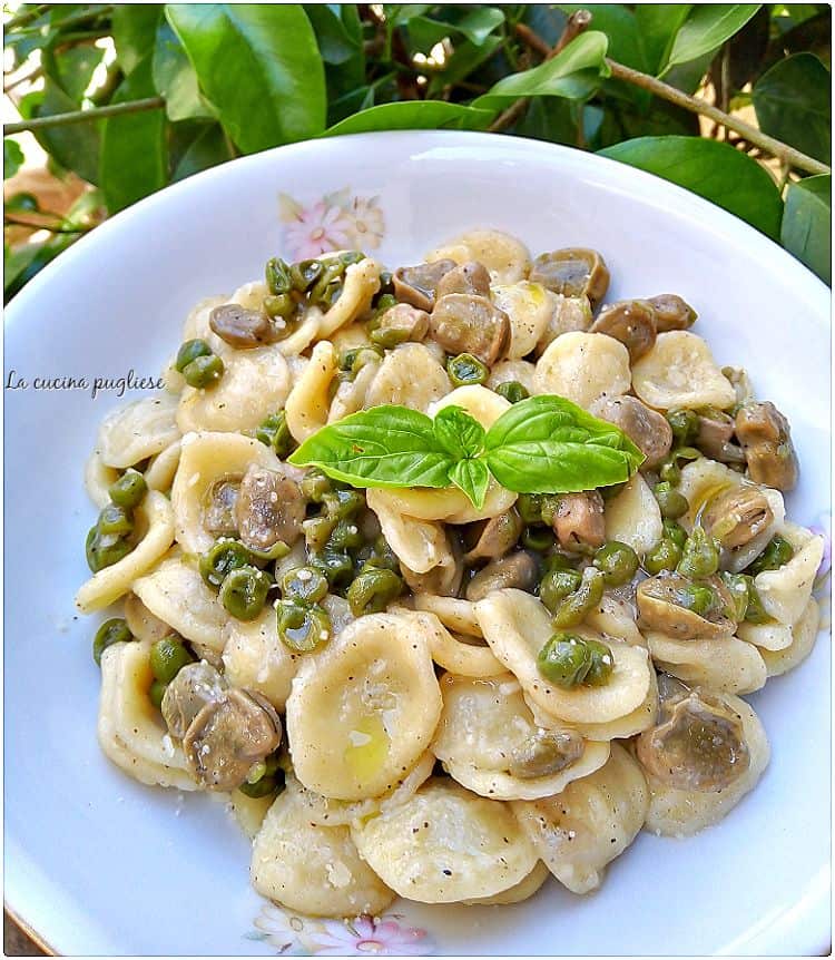 Orecchiette Con Fave E Piselli La Cucina Pugliese Cucina Tipica Pugliese E Non Solo