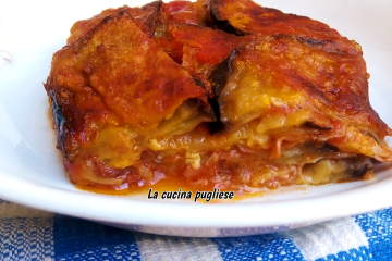 Parmigiana di melanzane alla salentina -lacucina pugliese--