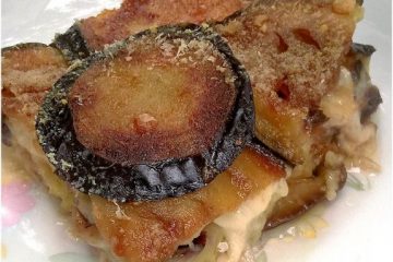 Parmigiana di melanzane in bianco - la cucina pugliese -