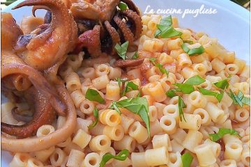 Paternostri al sugo di pesce - la cucina pugliese