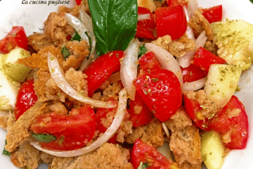 Panzanella di friselle pugliesi - lacucinapugliese di Rita Caputo