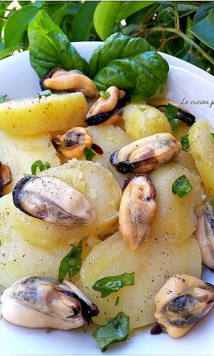 Insalata di patate e cozze