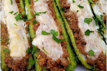 Zucchine ripiene di carne - la cucina pugliese