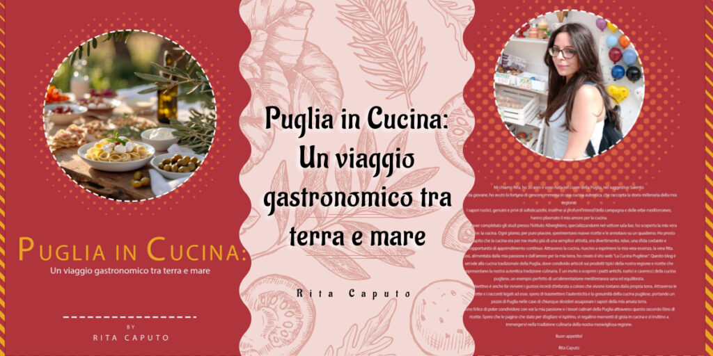 Puglia in Cucina: Scopri il Mio Nuovo Libro di Ricette Autentiche Pugliesi libro di Rita Caputo